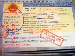 Vietnam tourist visa fees for indian