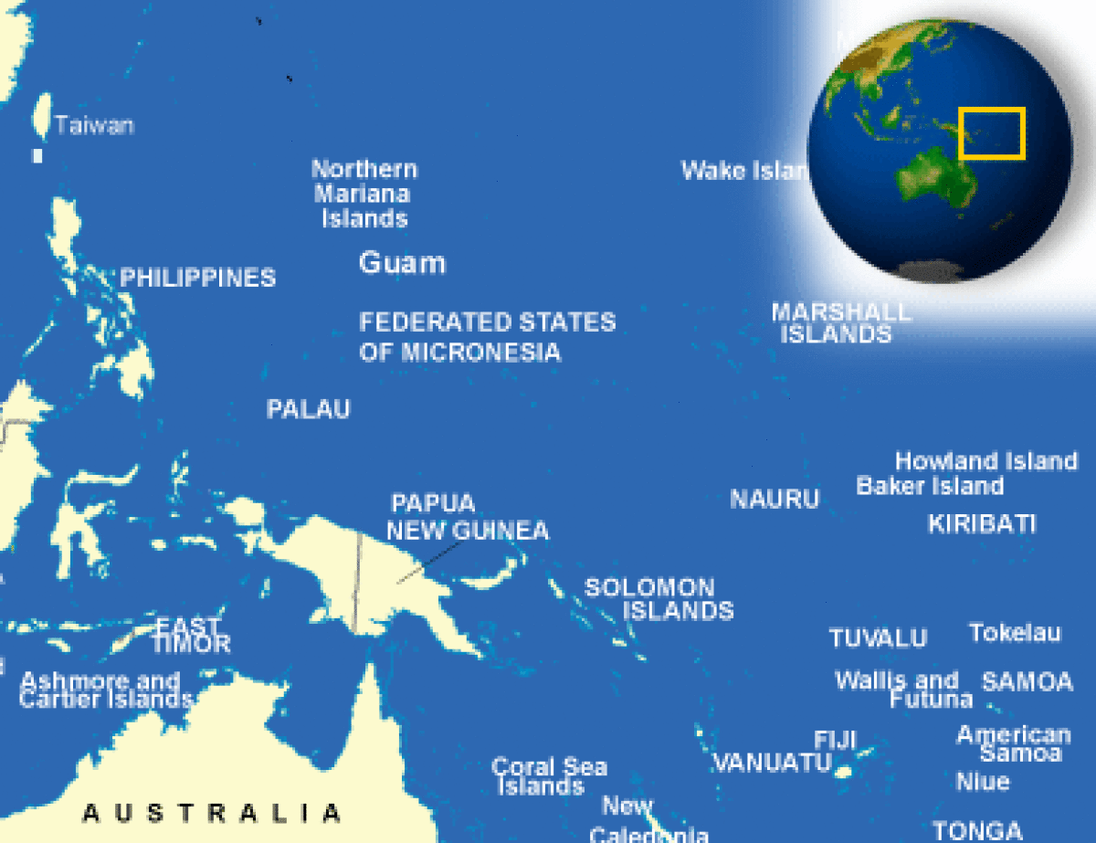 Indonesia vs mariana island