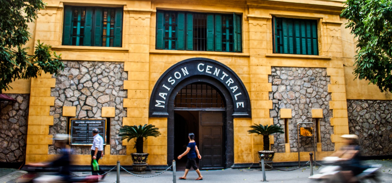 Hỏa Lò Prison Museum (Bảo tàng Nhà tù Hỏa Lò) in Hanoi city