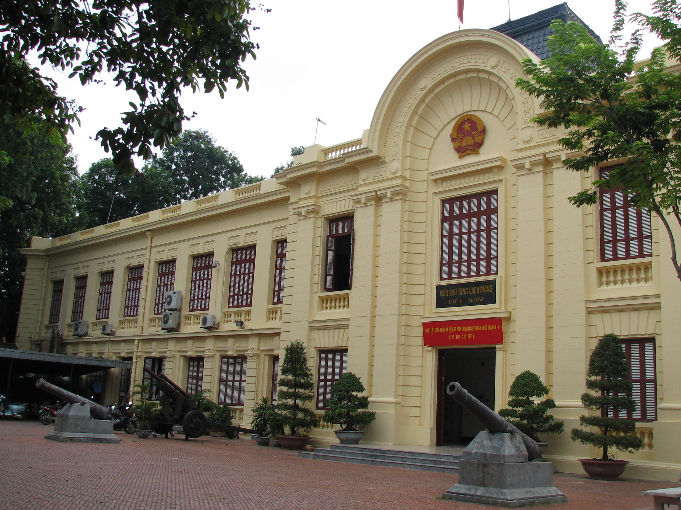 Revolution Museum in Hanoi city, Vietnam