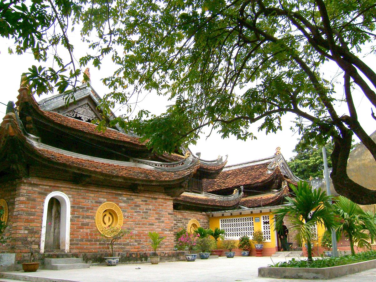 Kim Lien Pagoda In Hanoi City, Vietnam