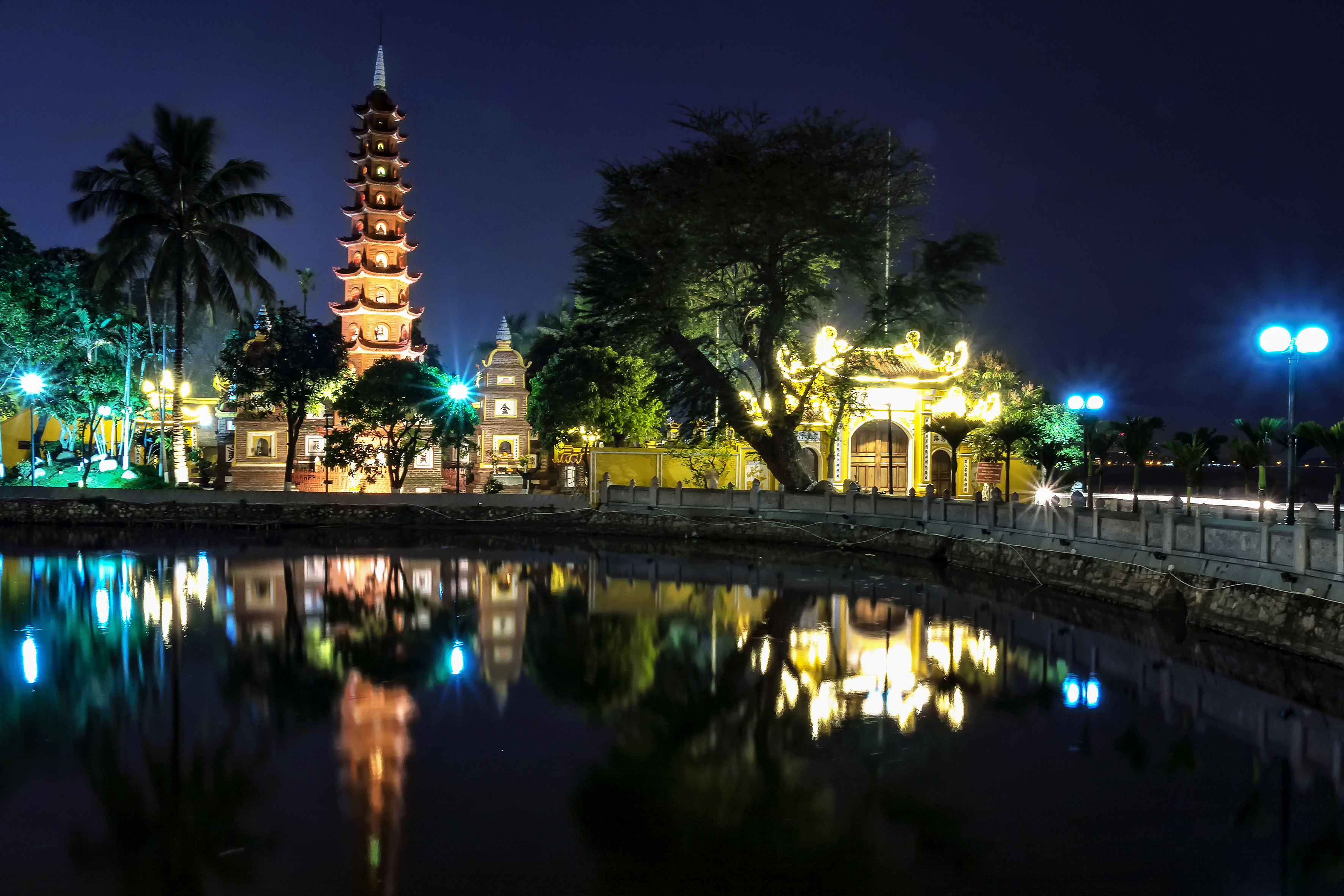 Tran Quoc Pagoda in Hanoi city, Vietnam