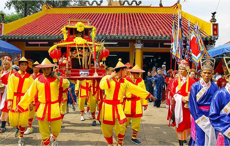 Hoa My village festival in Danang city