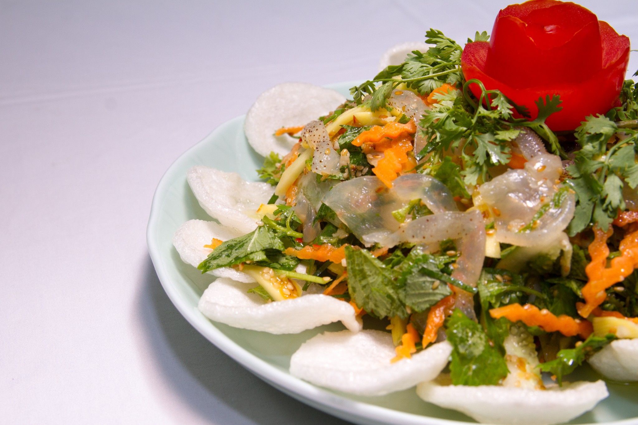 Jellyfish Salad in Danang city, Vietnam