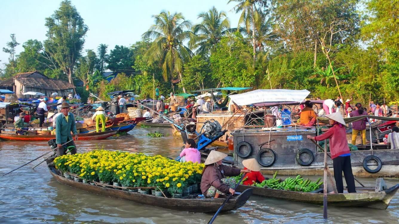 Ong Ho (Tiger) Island in Long Xuyen city, An Giang province