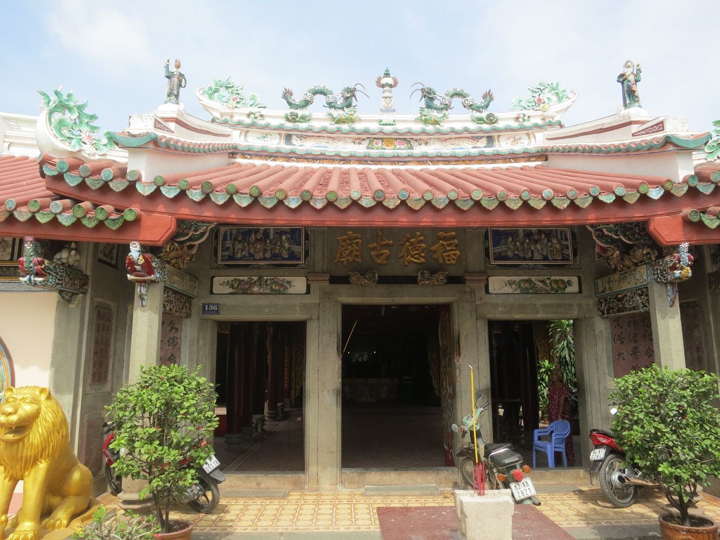 Phuoc Duc Temple in Bac Lieu province