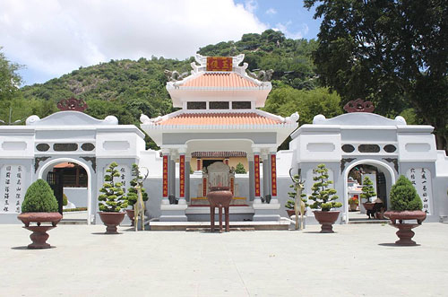 Thoai Ngoc Hau Tomb in Chau Doc town, An Giang province