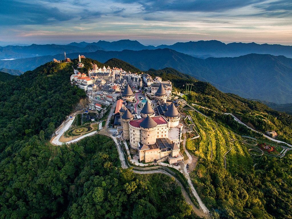 Ba Na Mountain in Danang city, Vietnam