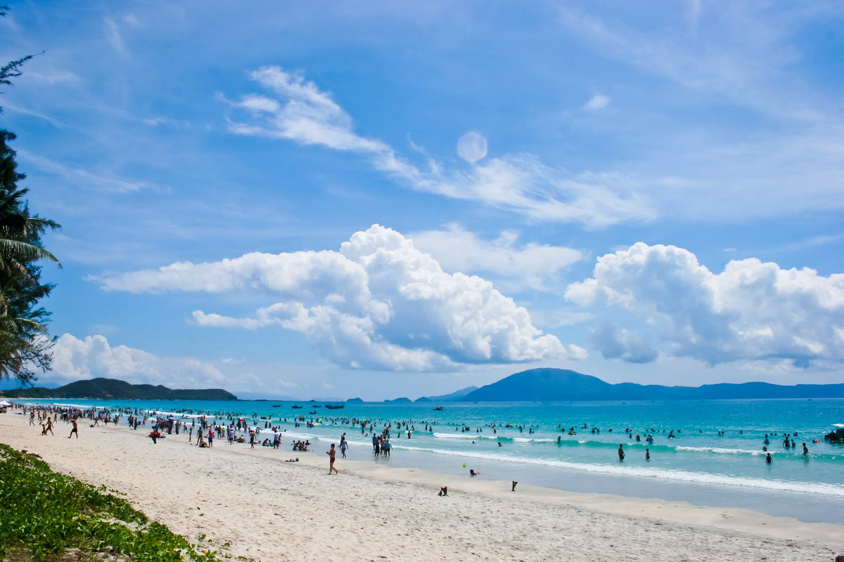 Bac My An beach in Danang city