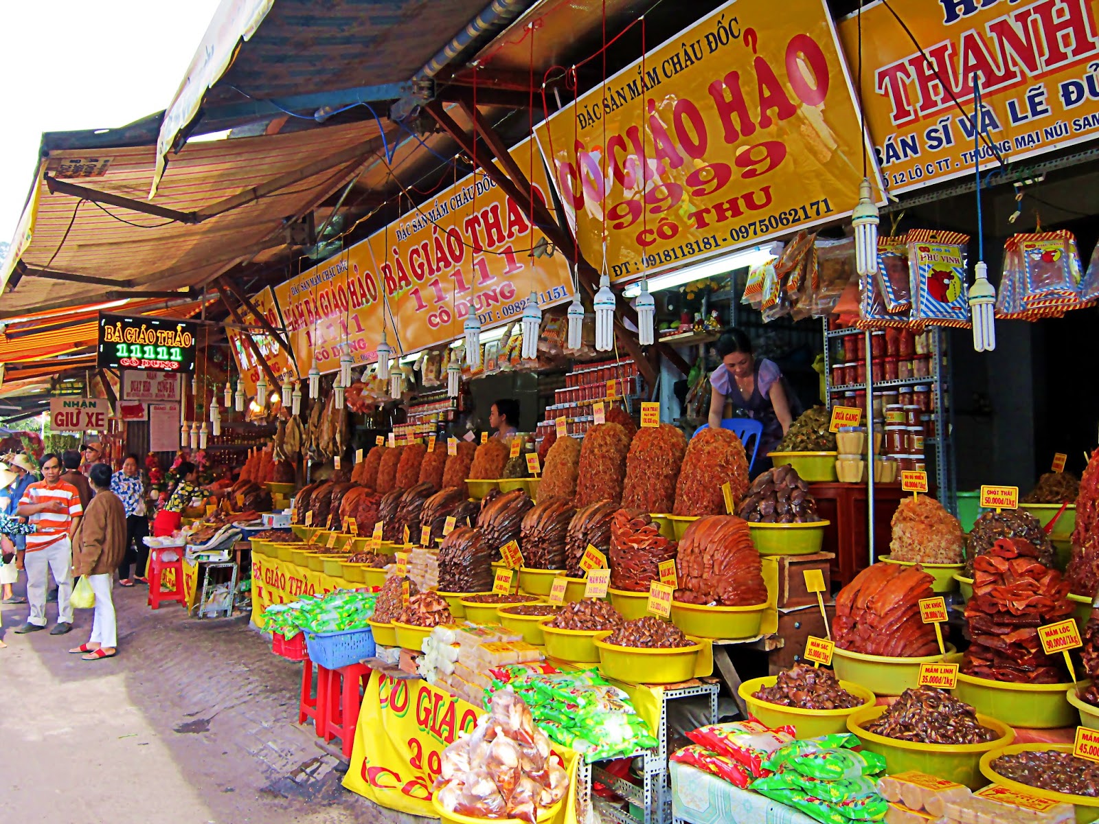 Chau Doc Town in An Giang province