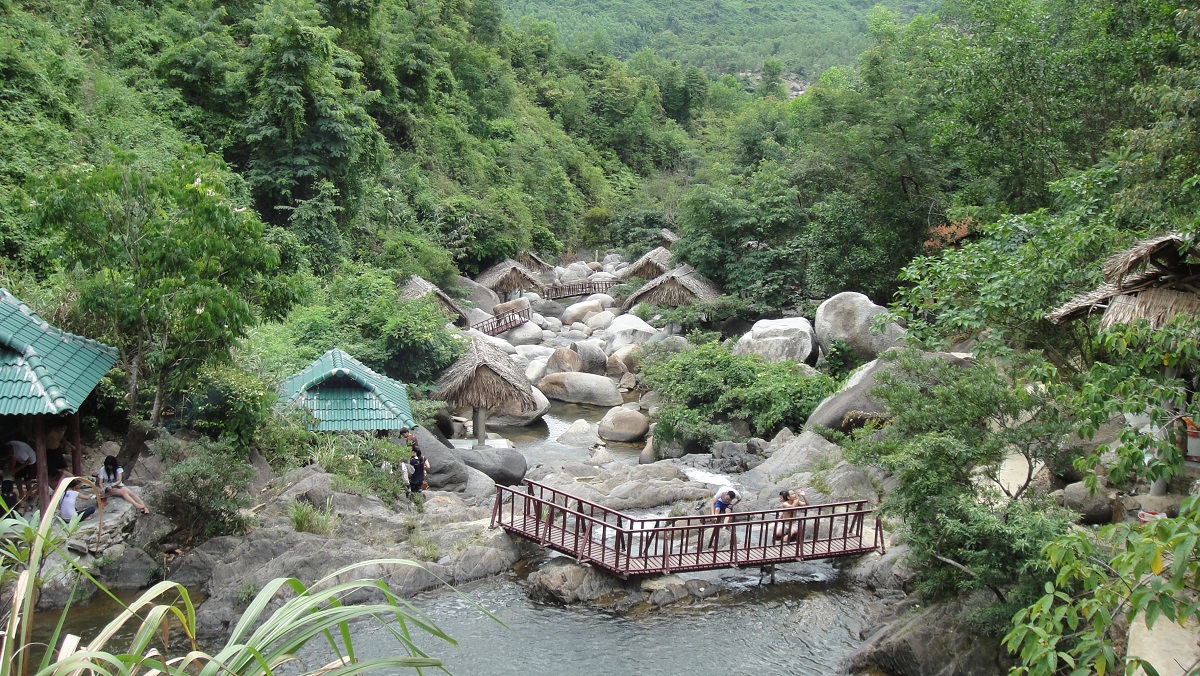 Ngam Doi eco-tourism zone in Danang city, Vietnam