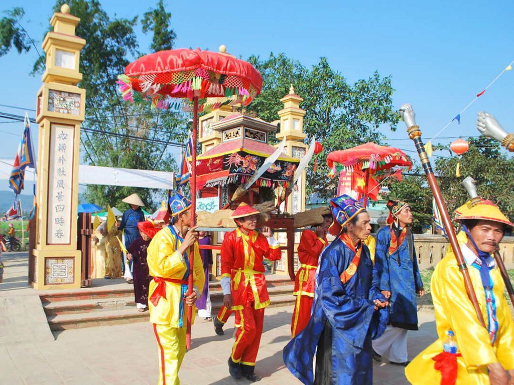 Bo Ban Communal House ( Đình Bồ Bản) in Danang city