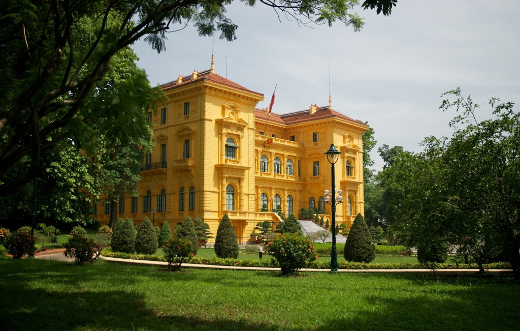 President Ho Chi Minh’s Residence in Hanoi city, Vietnam