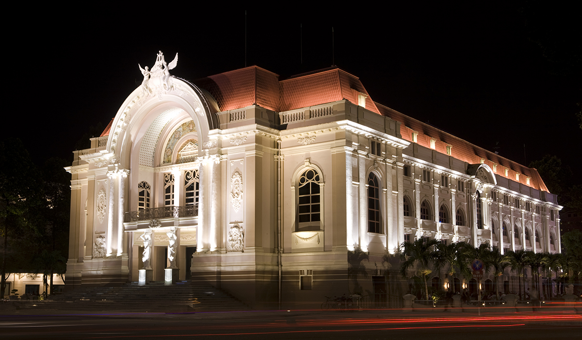 Opera House in Ho Chi Minh city, Vietnam