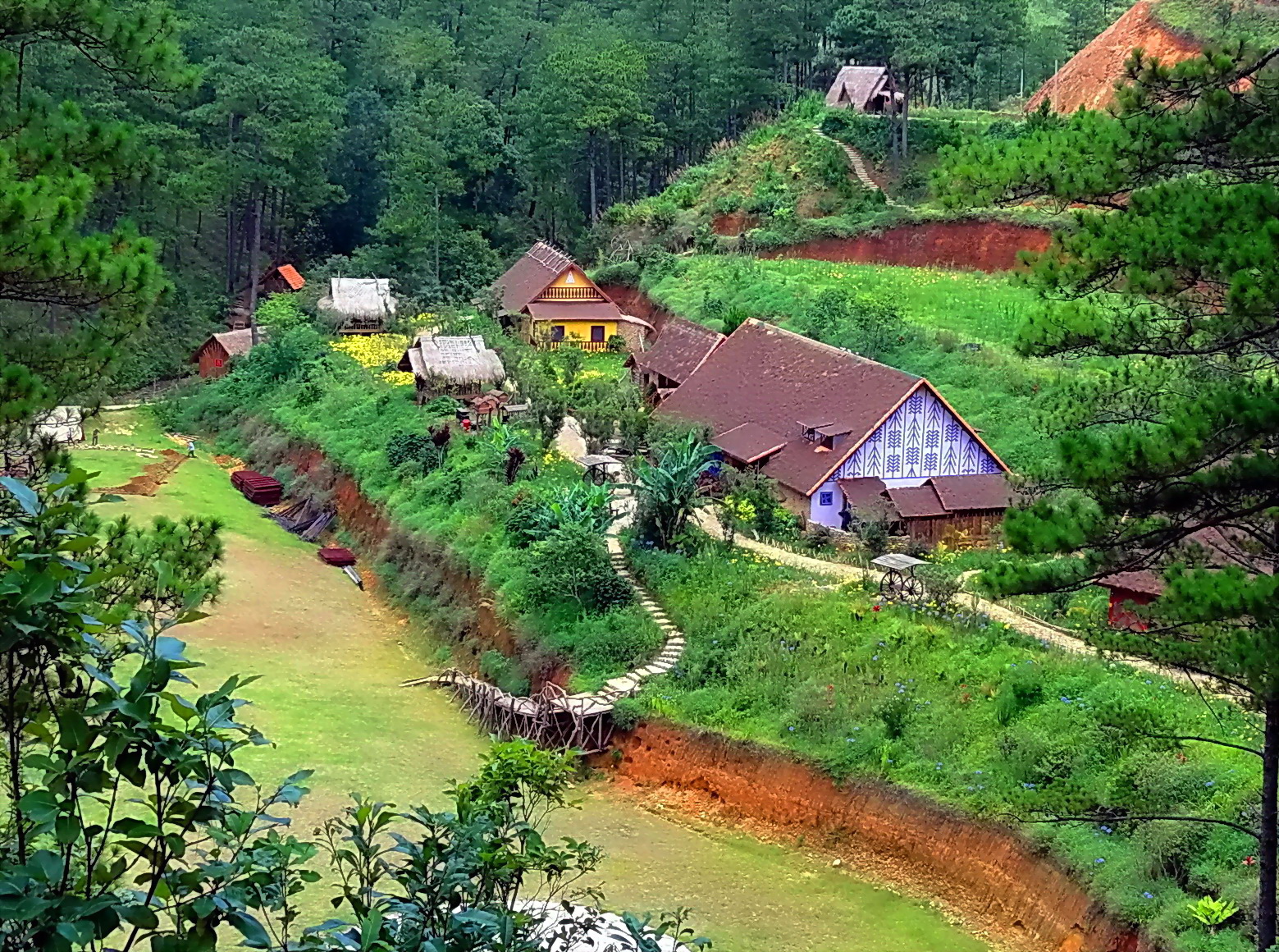 Cu Lan Village in Dalat – a famous tourist destination in Dalat