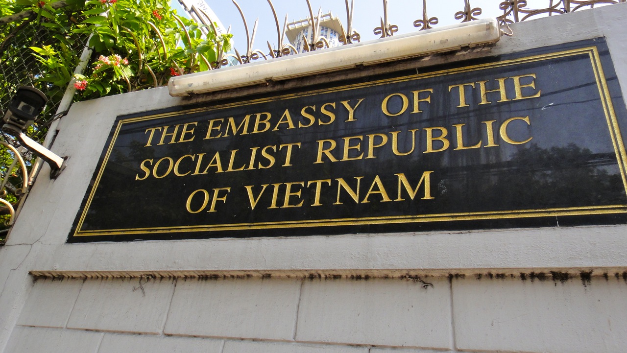 ¿Dónde está la Embajada de Vietnam en Tailandia?