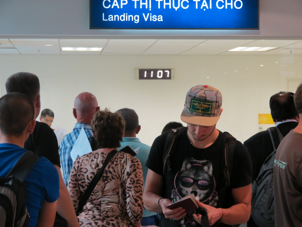 В’єтнамська віза в аеропорту