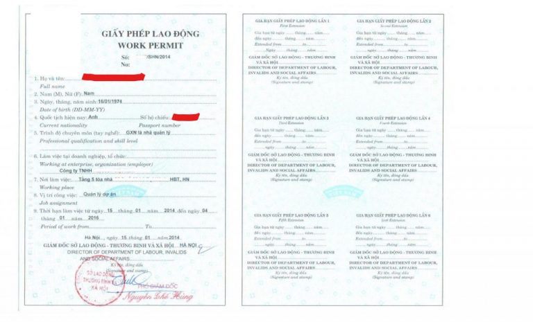 Procedures For Granting Vietnam Work Permit For Foreigners When Moving Procedures For Granting Vietnam Work Permit For Foreigners When Moving