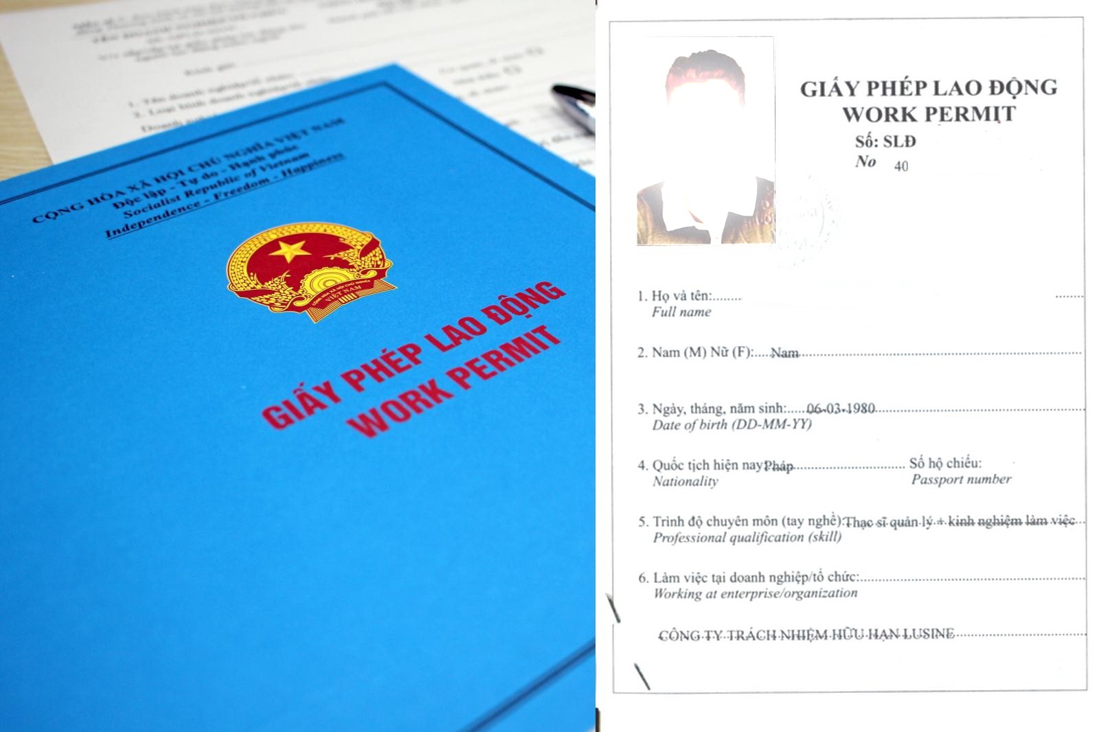 为外国人延长越南工作许可证的程序2023