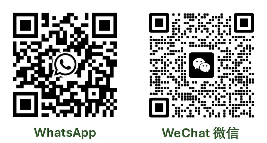 諮詢修正越南電子簽證:WhatsApp 與 WeChat 的 QR Code