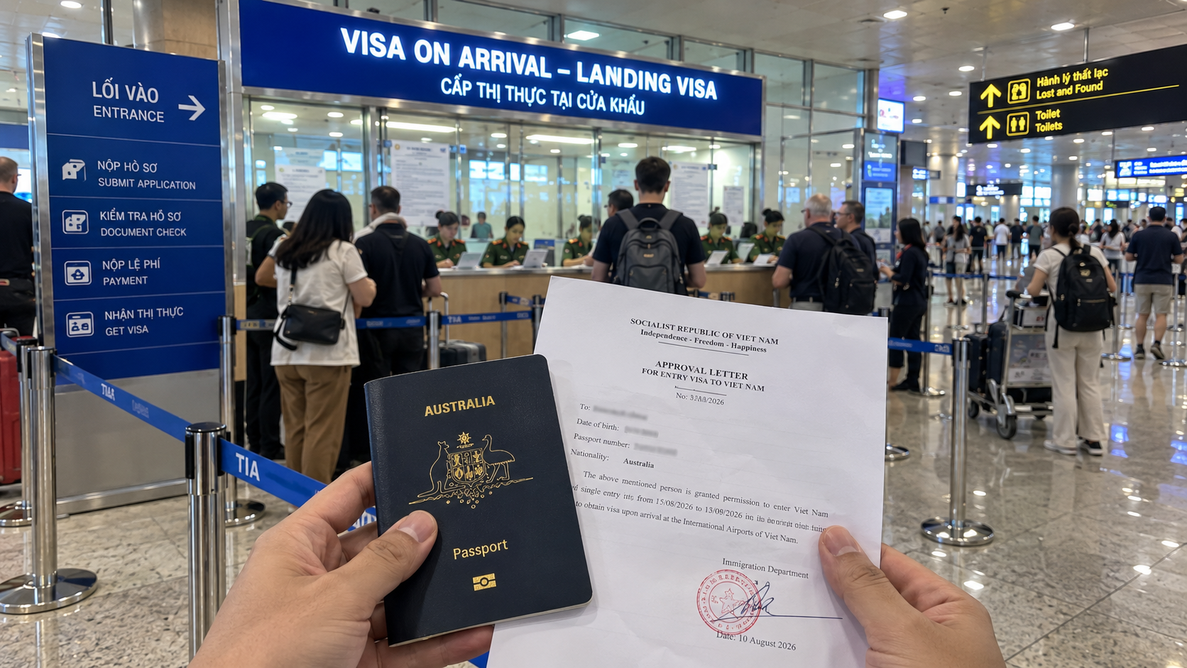Vietnam Pre-Approved Visa Letter for Australians 2026-2027: What It Is and How It Works
