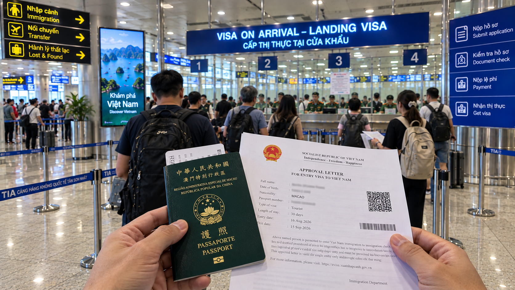澳門旅客辦理越南入境批准函2026-2027：付款或出發前必須了解的7件事